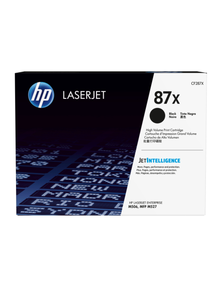 HP Cartucho de tóner original LaserJet 87X de alta capacidad negro