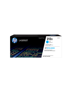 HP Cartucho de tóner Original LaserJet 212X cian de alta capacidad