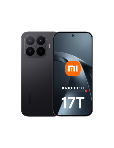 Xiaomi 17T 16,7 cm (6.59") SIM doble 5G USB Tipo C 12 GB 256 GB 6500 mAh Negro