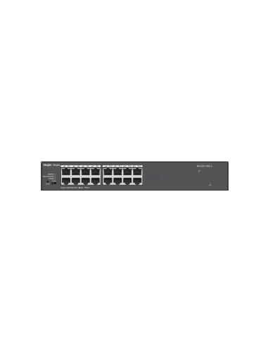 Ruijie Networks RG-ES116G-L switch No administrado L2 Gigabit Ethernet (10/100/1000) Negro