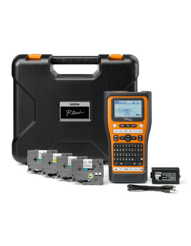 Brother PT-E560BTSP impresora de etiquetas Transferencia térmica 180 x 180 DPI 30 mm/s Inalámbrico y alámbrico HSE/TZe Bluetooth