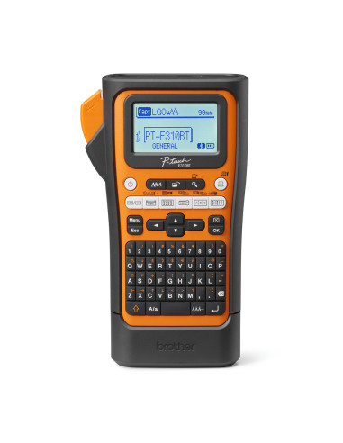 Brother PT-E310BTVP impresora de etiquetas Transferencia térmica 180 x 180 DPI 20 mm/s Inalámbrico y alámbrico HSE/TZe Bluetooth