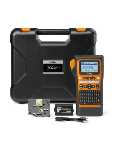 Brother PT-E310BTVP impresora de etiquetas Transferencia térmica 180 x 180 DPI 20 mm/s Inalámbrico y alámbrico HSE/TZe Bluetooth