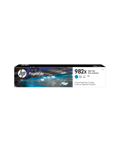 HP Cartucho PageWide 982X Original de alta capacidad cian