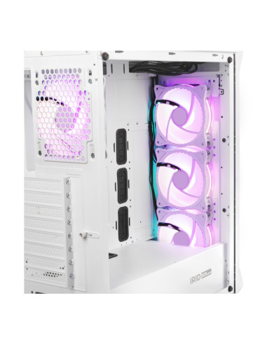 GENESIS Irid 505 ARGB Midi Tower Blanco