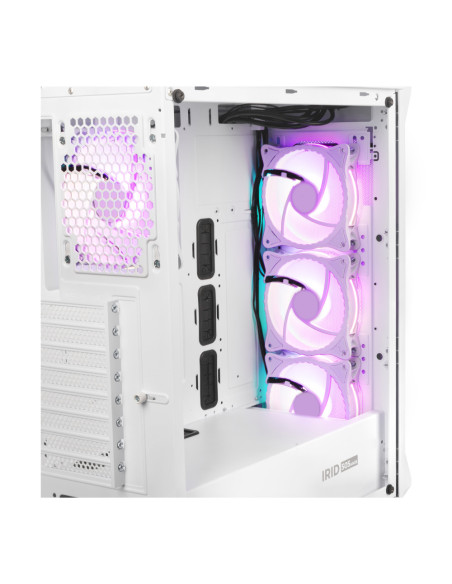 GENESIS Irid 505 ARGB Midi Tower Blanco