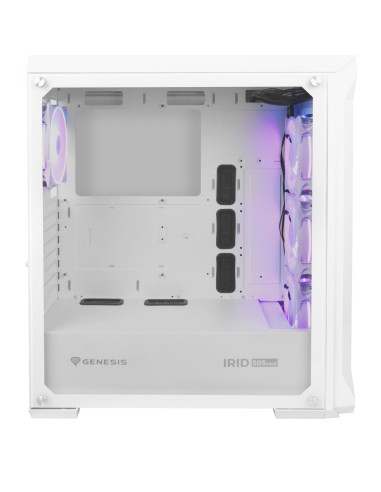 GENESIS Irid 505 ARGB Midi Tower Blanco