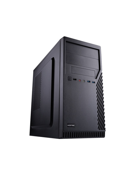 Hiditec CHA010012 carcasa de ordenador Micro Torre Negro