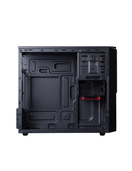Hiditec CHA010012 carcasa de ordenador Micro Torre Negro