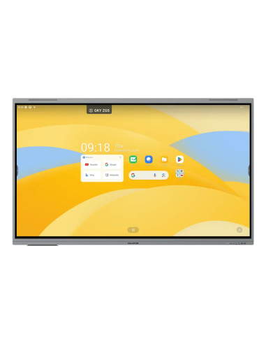 MAXHUB E7530 pizarra blanca interactiva 190,5 cm (75") 3840 x 2160 Pixeles Pantalla táctil Negro