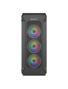 GENESIS Irid 505 ARGB Midi Tower Negro, Transparente
