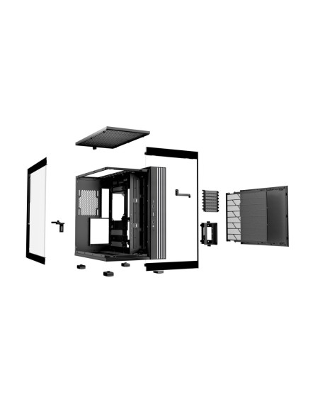 be quiet! LIGHT BASE 600 DX Black Midi Tower Negro