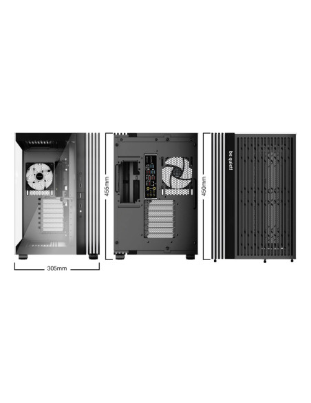 be quiet! LIGHT BASE 600 LX Black Midi Tower Negro