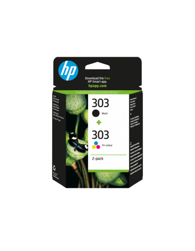 HP Paquete de 2 cartuchos de tinta Original 303 negro/tricolor