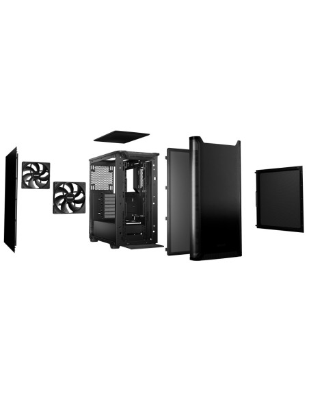 be quiet! PURE BASE 501 Black Midi Tower Negro