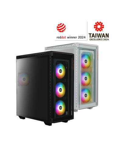 XPG BATTLECRUISER II ST Midi Tower Blanco