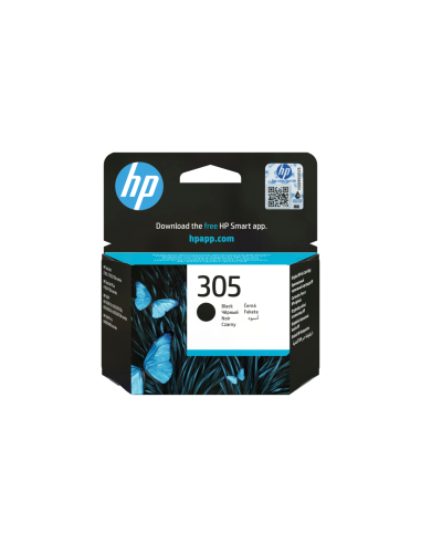 HP Cartucho de tinta Original 305 negro