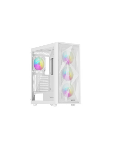 GENESIS Diaxid 605 ARGB Midi Tower Blanco