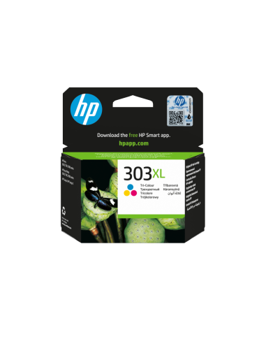 HP Cartucho de tinta Original 303XL tricolor de alta capacidad