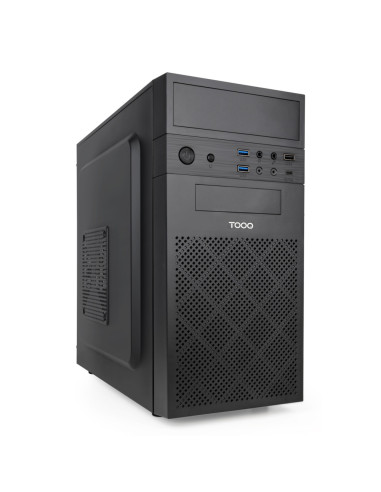 TooQ Caja Minitorre Micro-ATX “ISOBOX ULTRA”, Negra
