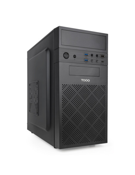 TooQ Caja Minitorre Micro-ATX “ISOBOX ULTRA”, Negra