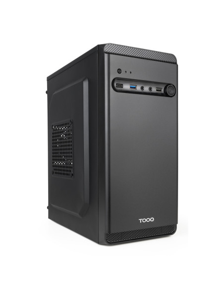 TooQ Caja Minitorre Micro-ATX “DODEKA ULTRA” Negra