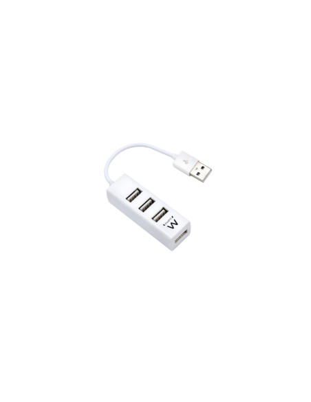 Ewent EW1122 hub de interfaz USB 2.0 Blanco