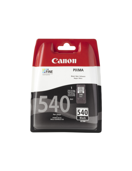 Canon PG-540 cartucho de tinta 1 pieza(s) Original Rendimiento estándar Foto negro