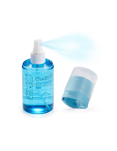 Ewent EW5671_R1 kit de limpieza para computadora Fibra óptica, LCD/LED/Plasma, LCD/TFT/Plasma, Lentes/Cristal, Impresora, Pantal