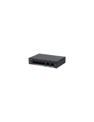 Dahua Technology DH-CS4006-4GT-60 switch Gestionado L2 Gigabit Ethernet (10/100/1000) Energía sobre Ethernet (PoE) Negro