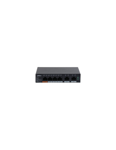 Dahua Technology DH-CS4006-4GT-60 switch Gestionado L2 Gigabit Ethernet (10/100/1000) Energía sobre Ethernet (PoE) Negro