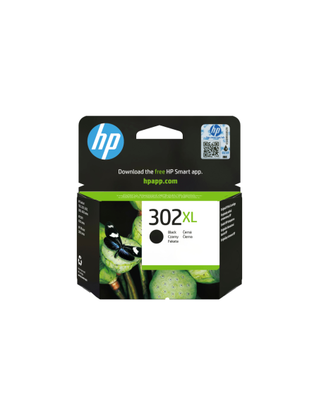 HP Cartucho de tinta original 302XL de alta capacidad negro