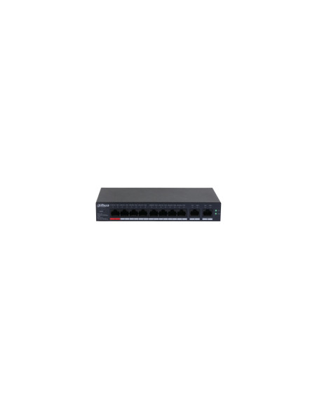 Dahua Technology DH-CS4010-8GT-110 switch Gestionado L2 Gigabit Ethernet (10/100/1000) Energía sobre Ethernet (PoE) Negro