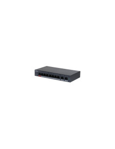 Dahua Technology DH-CS4010-8ET-110 switch Gestionado L2 Fast Ethernet (10/100) Energía sobre Ethernet (PoE) Negro