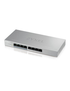 Zyxel GS1200-8HP v2 Gestionado Gigabit Ethernet (10/100/1000) Energía sobre Ethernet (PoE) Gris