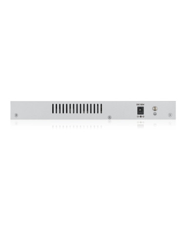 Zyxel GS1200-8HP v2 Gestionado Gigabit Ethernet (10/100/1000) Energía sobre Ethernet (PoE) Gris