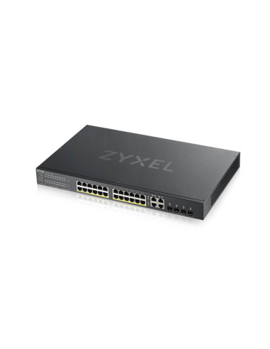 Zyxel GS1920-24HPV2 Gestionado Gigabit Ethernet (10/100/1000) Energía sobre Ethernet (PoE) Negro