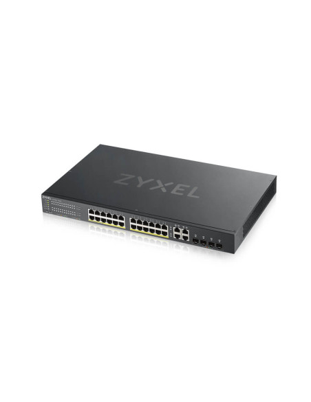 Zyxel GS1920-24HPV2 Gestionado Gigabit Ethernet (10/100/1000) Energía sobre Ethernet (PoE) Negro