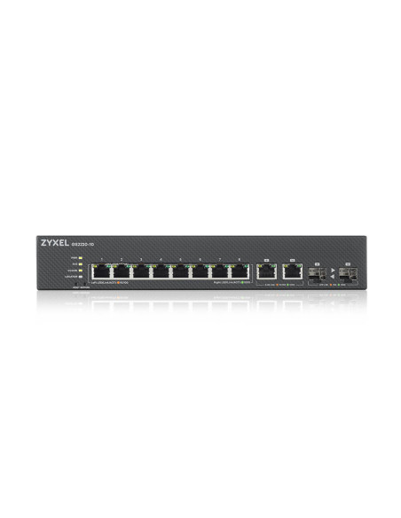 Zyxel GS2220-10-EU0101F switch Gestionado L2 Gigabit Ethernet (10/100/1000) Negro
