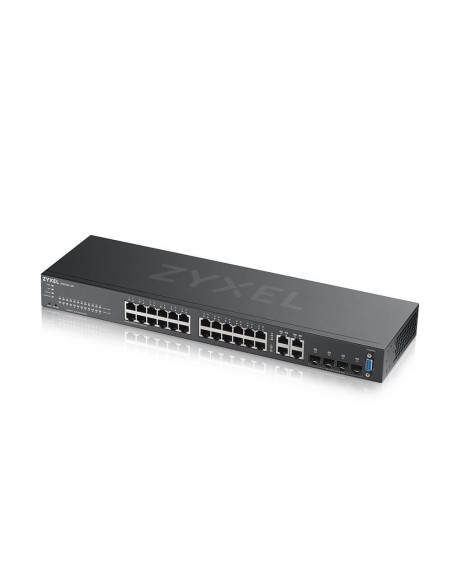 Zyxel GS2220-28-EU0101F switch Gestionado L2 Gigabit Ethernet (10/100/1000) Negro