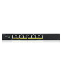 Zyxel GS1915-8EP Gestionado L2 Gigabit Ethernet (10/100/1000) Energía sobre Ethernet (PoE) Negro