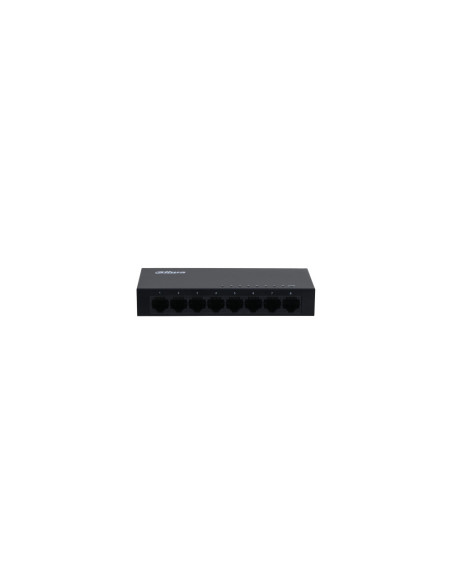 Dahua Technology DH-SG1008 switch No administrado L2 Gigabit Ethernet (10/100/1000) Negro