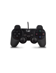 Ewent Play Negro USB 2.0 Gamepad Analógico/Digital PC
