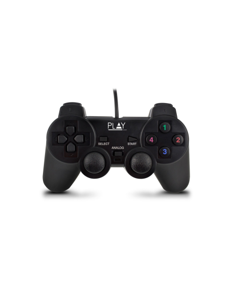 Ewent Play Negro USB 2.0 Gamepad Analógico/Digital PC