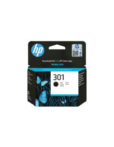 HP Cartucho de tinta original 301 negro