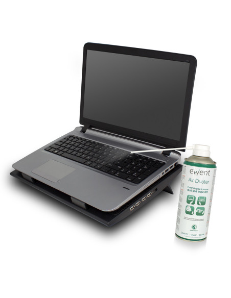 Ewent EW5601 kit de limpieza para computadora Lugares difíciles de alcanzar Limpiador de aire comprimido para limpieza de equipo