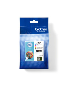 Brother LC424VAL cartucho de tinta 4 pieza(s) Original Negro, Cian, Magenta, Amarillo