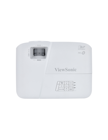 Viewsonic PA503S videoproyector Proyector de alcance estándar 3600 lúmenes ANSI DLP SVGA (800x600) Gris, Blanco