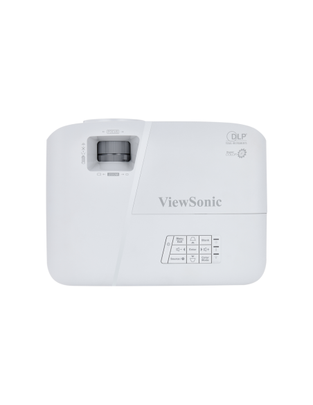 Viewsonic PA503S videoproyector Proyector de alcance estándar 3600 lúmenes ANSI DLP SVGA (800x600) Gris, Blanco