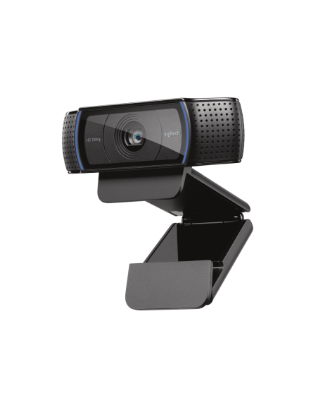 Logitech 960-001055 cámara web 3 MP 1920 x 1080 Pixeles USB Negro